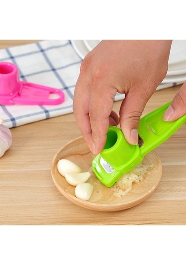 Suofeng Mutfak Çekirdekli Bıçaklı Sarımsak-imreni Rendeleyici, Pratik Ev Aletleri, Pembe Diğer
