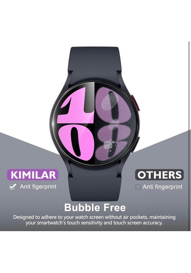 Samsung Galaxy Uyumlu Watch 40mm Ekran Koruyucu Saat Cam Nano Tam Kaplar