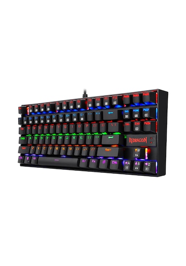 Redragon K552-R Kumara Rainbow Arka Aydınlatmalı Mekanik Oyuncu Klavye