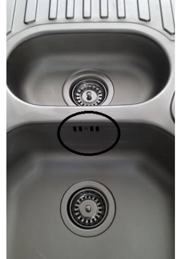 Dominox Blanco Ukinox 1.5 Göz Evye Sifon Takımı Krom