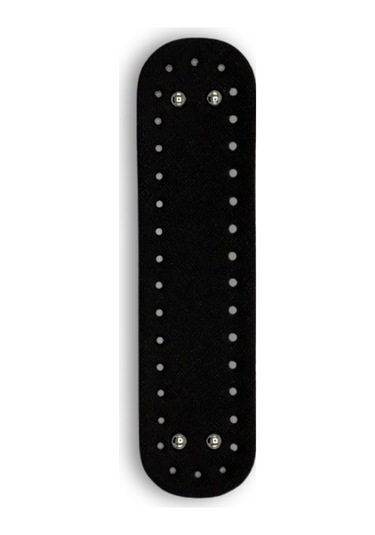 Sensy Çanta Tabanı Mini Suni Deri 6.5cmx25cm Canta Aksesuarı Ve Çanta Aksesuar Siyah