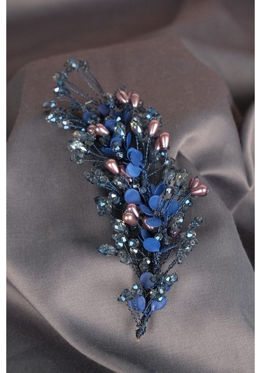 FdayAksesuar Gelinlere Özel Lega Inci Boncuklu Yan Saç Tokası Gelin Aksesuarı FRDY31666