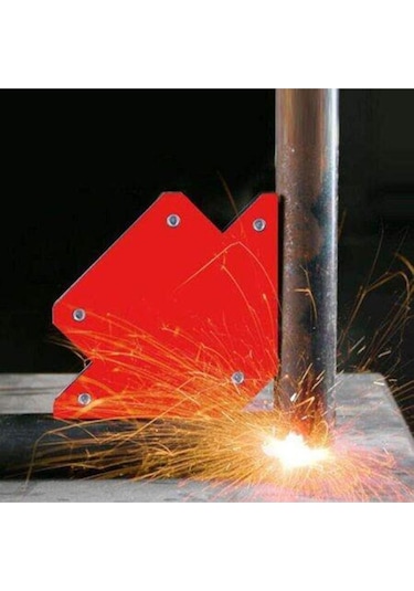 6'lı Set Mıknatıslı Manyetik Gönye Kaynak Tutucu Kaynak Gönyesi