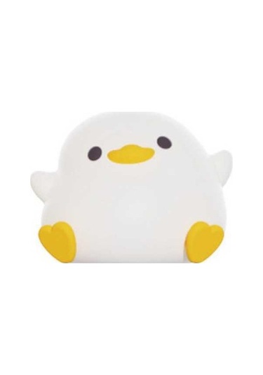 Pazly Gece Lambası Fasulye Ördek Okşama İndüksiyon Lambası Beyaz Beyaz