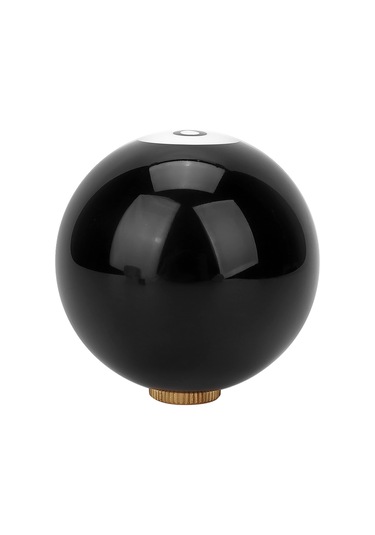 Lemestar Siyah Bilardo 8 Numara Desenli Universal Otomobil Vites Kolu, Akrilik Malzeme, Kolay Kurulum, Manuel Vites Uyumlu Diğer