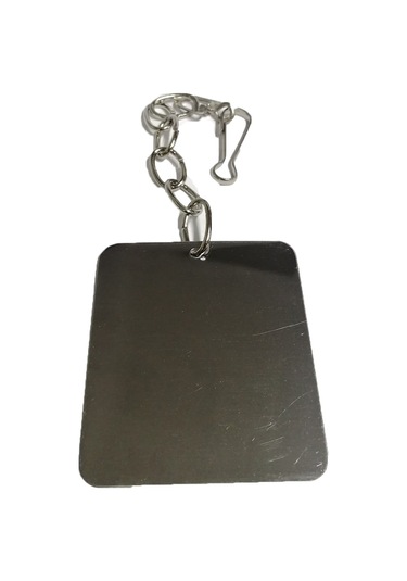 Krom Ayna Kuş Oyuncağı 7x8 CM