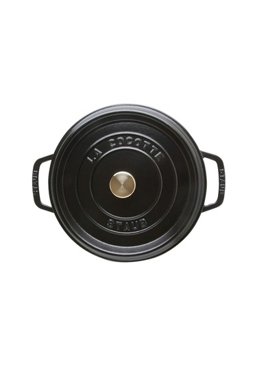 Staub La Cocotte Döküm Tencere, Siyah,24 Cm Diğer