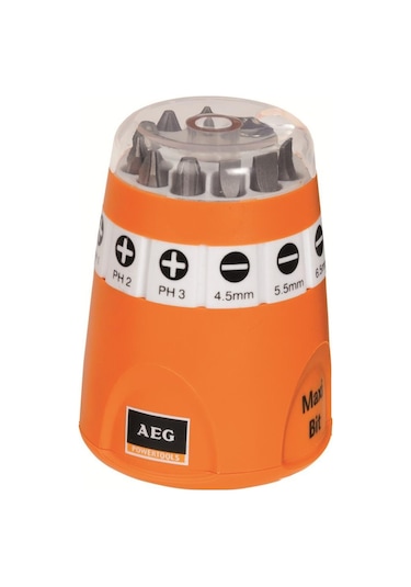 Aeg Maxi-bit Karışık Vidalama Ucu 10 Parça Set
