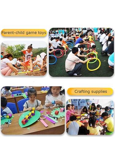 Qingmipy Yeşil 7x130cm Katı Hücreli Yüzme Yardımcı Aleti - Yüksek Dayanıklı Pe Köpük Deniz Ve Havuz Freni, Tüm Yaş Grupları İçin Güvenli Kaynama Yeşil