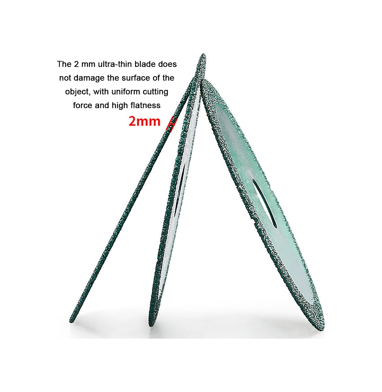 Folinda Diamantlı Füzyonlu Kesici Bladesi 100mm - Mermer, Cam, Metal, Pvc Hızlı Ve Pürüzsüz Kesim - Açımlı Taşlama Uyumlu