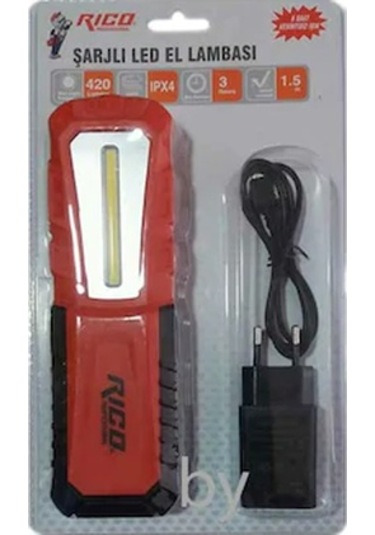 Rico Rc0028 420 Lümens Şarjlı Led El Feneri El Lambası Mıktanıslı