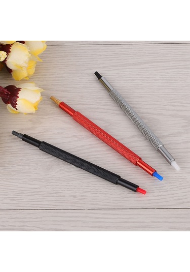 Lemestar Saat Tamiri Aleti 7404: 3'lü Paslanmaz Çelik İğne Takıcı Seti, 5 Farklı Delik Boyutu İle Saat İğnelerini Çizgiyi Çizmeden Güvenli Bir Şekilde Tak