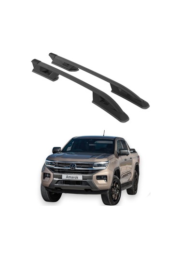 Wolkswagen Amarok 2022 2023 2024 2025 2026 Portbagaj Tavan Çitası Siyah