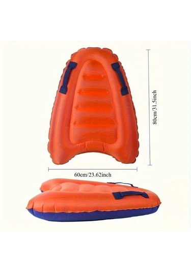 Honeybeeshop Renk 1pc Tasima Kulplu Sisme Surf Tahtasi Tasinabilir Katlanabilir Hafif Pvc Canli Cicek Vatansever Baski Havuz Plaj Eglencesi