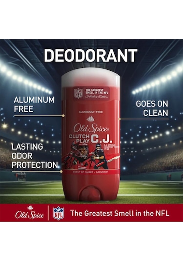Old Spice Clutch Play Cj Stroud Alüminyumsuz Stick Deodorant 85gr