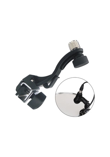 Enstrüman Aksesuar Stüdyosu Için Davul Mic Kelepçe Dağı Ayarlanabilir Darbeye Dayanıklı