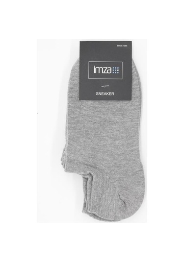 Füme Düz Pamuklu Suprem Sneaker Çorap 1060250151 Füme