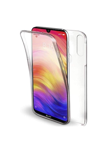 Teknomoda Xiaomi Redmi Note 8 360 Derece Kilif Silikon Seffaf Ön Arka 398201981