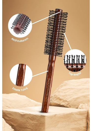 4x Erkek Saç Fırçası