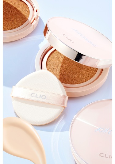 Işıltılı Görünüm Sunan Cushion Clio Kill Cover Glow Fitting Cushion+refill Spf50+/pa+++ 3 Linen 3