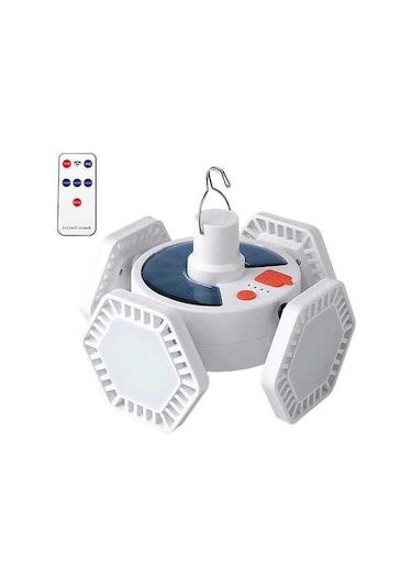 Dancemonkey V169 Kamp Piknik Led Şarjlı Çadır Lambası, Çok Renkli Çok Renkli