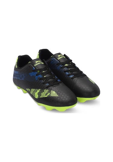 Slazenger CYPRUS KR Erkek Halı Saha Siyah / Yeşil Futbol Ayakkabısı