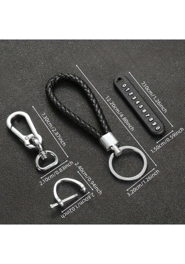 Buffer Anahtarlığa Takılabilentelefon Numarası Etiketli Numaratörlü Anahtarlık