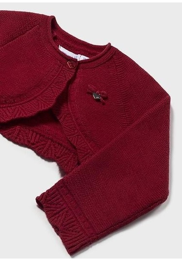 Mayoral Kız Bebek Hırka Örme 308 Kırmızı