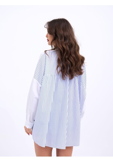 6816 Gömlek-washington Çizgili Altın