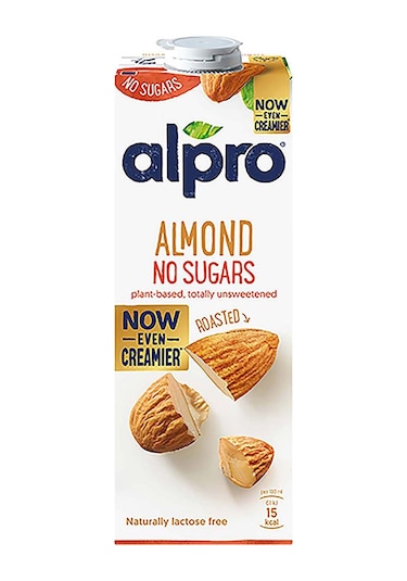 Alpro Şekersiz Badem Sütü 1 L