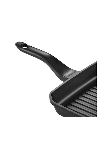 Nehir Royal Elite Siyah 26 cm Alüminyum Döküm Grill Tava