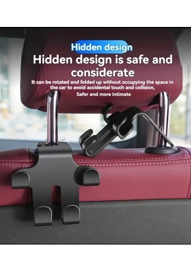 Atay Garage Cok Fonksiyonlu Araba İci Koltuk Arkası Askı Aparatı