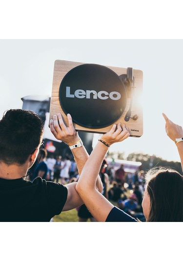 Lenco Ls-50 Ahşap Dahili Hoparlörlü Pikap