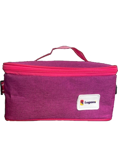 Termoslu Beslenme Çantası Mor Mor - Pembe