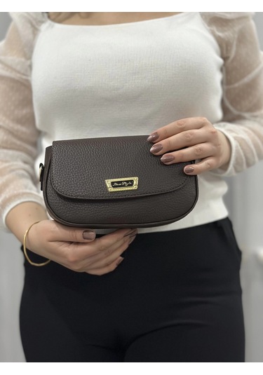 Biçomi Kahve Cilt Jessi Çanta Kahve