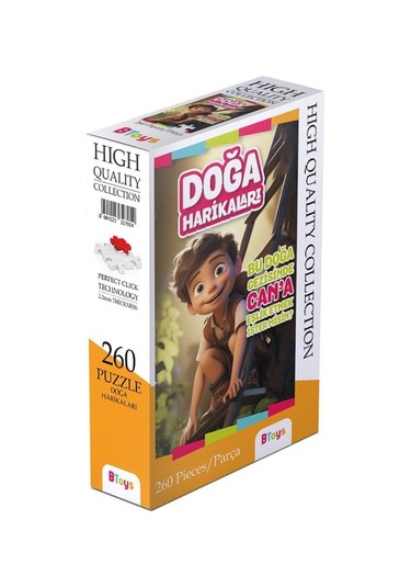 Btoys 260 Parça Puzzle Doğa Harikaları 9071