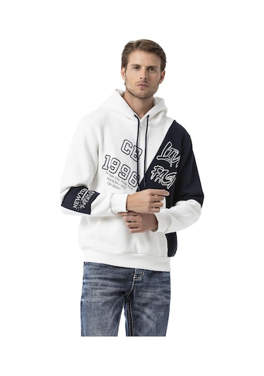 Cl573 Boldmove Luxe Men Hoodie Ecru