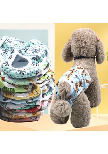 Dişi Köpek Fizyolojik Pantolon Köpek Kızgınlık Taciz Önleyici Pantolon, Boyut: Xl Dinozor