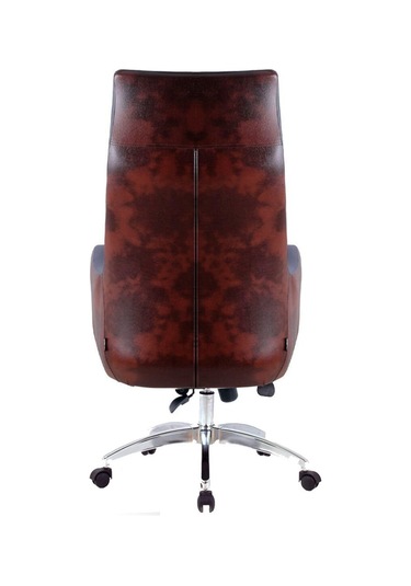 Borass Çift Renk Deri Makam Koltuğu Gri