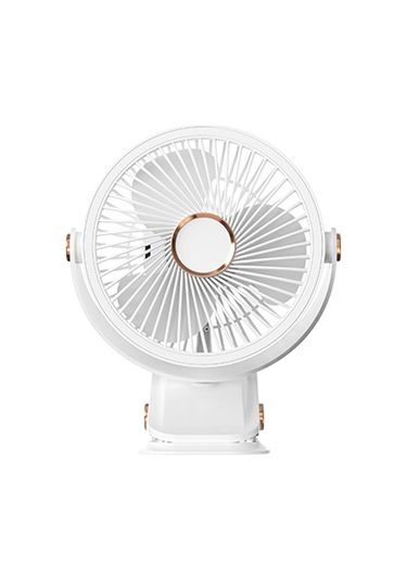 Usb/pil Powered Clip Fan Gece Lambası Güçlü Kelepçesi Küçük Fan 3 Hızlı Hava Akışları Ofis Evi İçin Sessiz Masa Fan