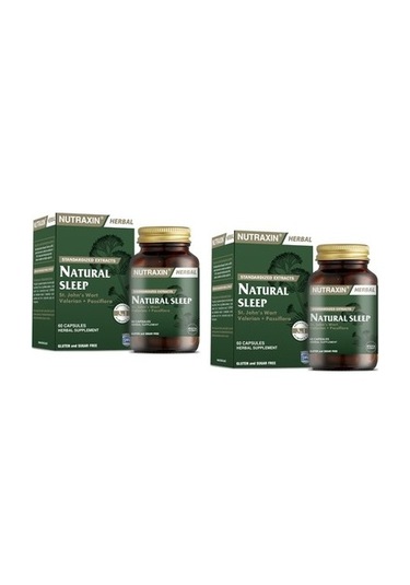 Nutraxin Natural Sleep 60 Kapsül 2 Adet