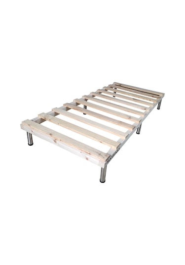 Masifart_Mobilya Masifart Libani Tek Kişilik Ağaç Karyola 90X200 Cm