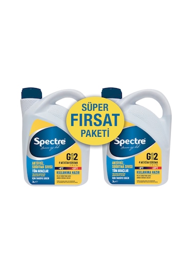 Spectre Hazır Antifriz G12 Mavi -40 Derece 2 Adet N11.389