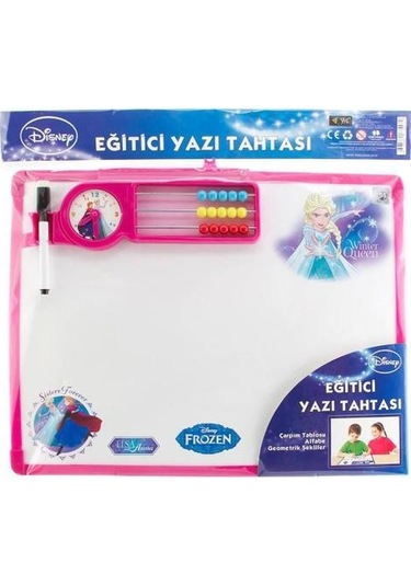 Frozen Baskılı Eğitici Yazı Tahtası - Eğitici Geliştirici Yazı Pa