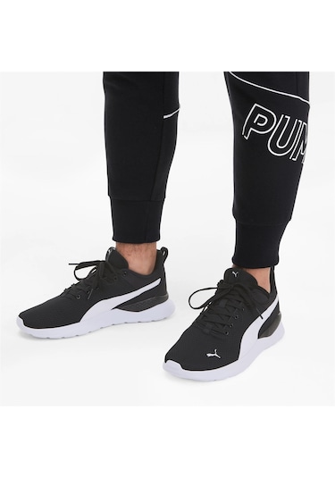 Puma Anzarun Lite Kadın Siyah Günlük Spor Ayakkabı 371128-02 v2 Beyaz - Siyah