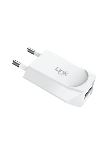 Linktech I665 Flat Mini Design Lightning Şarj Aleti 1.2A 5V Beyaz