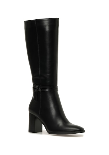 Butigo 25k-8146 5pr Siyah Kadın Topuklu Çizme 000000000102051259 Siyah