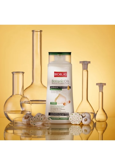 Bioblas Botanic Oils Sarımsaklı Şampuan 360 ml Saç Dökülmesine Karşı, Güçlendirici