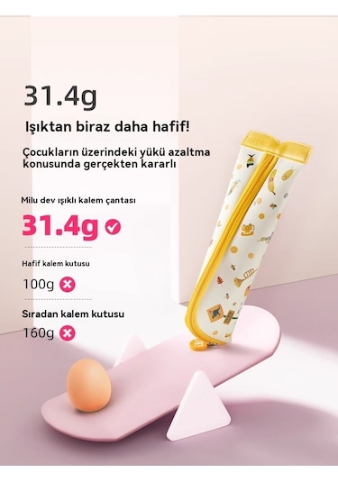 Tuomeng Kalem Kutusu, Öğrenci Kalem Kutusu, Tasarım, Güzel Görünümlü Kalem Kutusu, İlginç Şekilli Kalem Kutusu, Mor Md1349 Mor