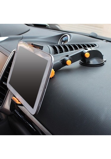 Wisdomselect 360 Derece Dönen Araç Telefonu Tutucu Siyah Vantuzlu H456u8